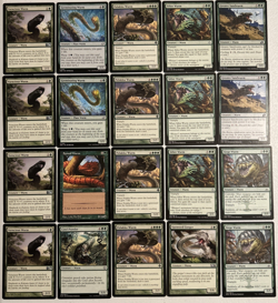 MTG Wurm Tribal (Mono Green Lifegain) 40-Card Deck Pack| Just Add Lands - Image 3