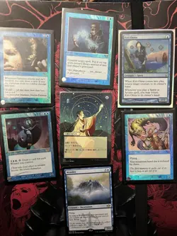 MTG Magic the Gathering: Memory Lapse 7th Edition Foil (Blue) Lot - Image 1