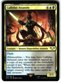Callidus Assassin 109 Magic_the_gathering Universes Beyond: Warhammer 40,000 - Image 1