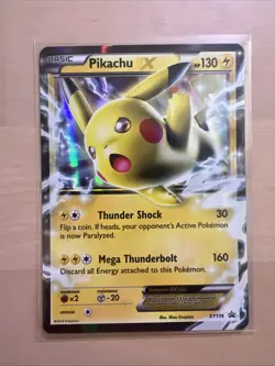 Pikachu EX XY174 - Holo Ultra Rare - Pokemon TCG Black Star Promo 2016 - Image 3