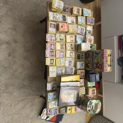 HUGE POKEMON CARD VINTAGE WOTC BULK BUNDLE RARES 1ST EDITIONS HOLOS ENGLISH - Image 1