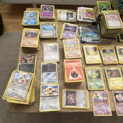 HUGE POKEMON CARD VINTAGE WOTC BULK BUNDLE RARES 1ST EDITIONS HOLOS ENGLISH - Image 3