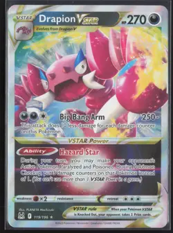 Pokemon TCG | Drapion VSTAR 119/196 | Lost Origin Holo Rare VSTAR | Near Mint - Image 2