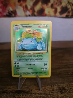 Pokemon TCG Venusaur Base Set 15/102 Holo 1999-2000 Wizards Base Set... - Image 1