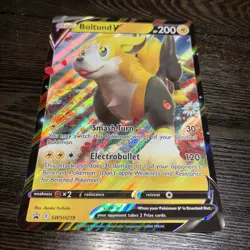 Boltund V - SWSH219 Black Star Promo Pokemon Card - Image 1
