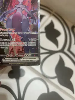 Pokemon TCG Team Rockets Mewtwo EX 231/182 Full Art Destined Rivals - Image 4