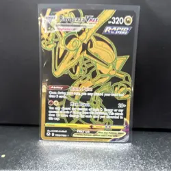 Pokemon Rayquaza VMAX TG29/TG30 Swsh12 Silver Tempest Secret Rare Holo Card - Image 1