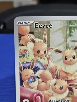 Pokemon TCG Eevee 188/167 Twilight Masquerade Illustration Rare NM/M Card - Image 2