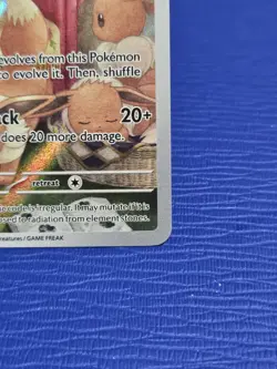 Pokemon TCG Eevee 188/167 Twilight Masquerade Illustration Rare NM/M Card - Image 5