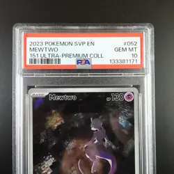 PSA 10 Mewtwo SVP 052 Pokemon Promo 151 Ultra Premium Collection Graded Card - Image 2