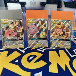 Pokemon TCG Mega Lopunny Jigglypuff Tag Team 165/236-225/236-226/236 NM+ - Image 1