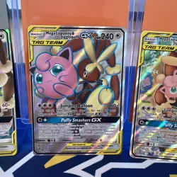 Pokemon TCG Mega Lopunny Jigglypuff Tag Team 165/236-225/236-226/236 NM+ - Image 3