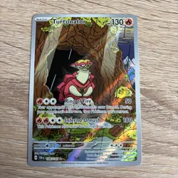 Pokemon - Turtonator - 146/142 - SV Stellar Crown - Illustration Rare - Image 1