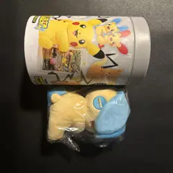 Pokemon Chinese SC Nuzzle Cheeks Plush Display Box Open Minun -No Promo Card - Image 1