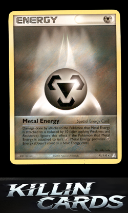 Metal Energy (Special) 95/110 Pokemon Rare Holon Phantoms Card NM - Image 1