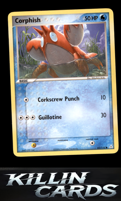 Corphish - 062/110 62/110 Pokemon Common Holon Phantoms Card LP - Image 1