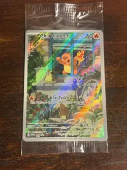 Pokemon TCG Charmander Scarlet & Violet Promo Card 044 Sealed - Image 1
