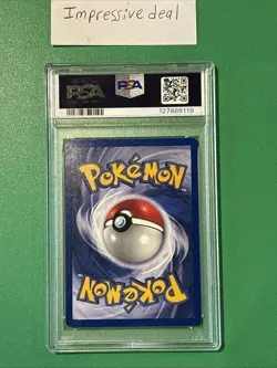 1999 Pokemon TCG Machamp SHADOWLESS 8/102 Holo 1st Edition PSA 8 NM-MT Graded - Image 2