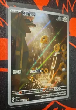 Meltan Holo Pokemon TCG Card SV05: Temporal Forces 179/162 - Image 1