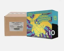 Pokemon-Ascended Heroes -10 ETB- Elite Trainer Box Sealed Case - Image 1
