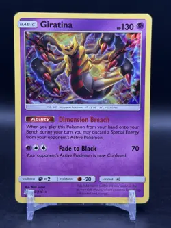 Pokemon Giratina 86/236 Sun & Moon Unified Minds Holo Rare English NM - Image 1