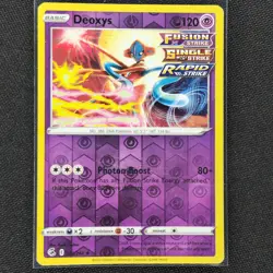 Deoxys - 120/264 - Reverse Holo - Fusion Strike - Pokemon Card - HP - Image 1