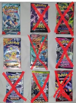 Pokemon Mega Mystery HIT PACK Nummer 42 !! Gelbe Edition !! Karten Box Pikachu - Image 2