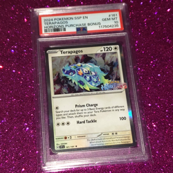 2024 Terapagos 161/191 Horizons Purchase Bonus Pokemon Surging Sparks PSA 10 - Image 4