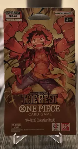 One Piece English PRB-01 Premium The Best Sleeved Booster Pack New Sealed - Image 1