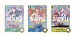 Heroines Battle Winner - Nico Robin P-111 Nami P-112 Bonney P-113 One Piece Card - Image 1