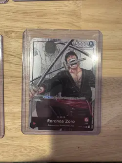 Roronoa Zoro Alt Art OP01-001 25th Anniversary One Piece - Image 1
