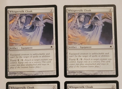 Magic The Gathering - Whispersilk Cloak x4 (160/165) Darksteel set 2004 - Image 2