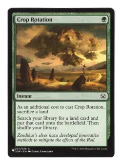 Crop Rotation (Duel Decks: Nissa vs Ob Nixilis) Magic: The List Mystery Booster - Image 1
