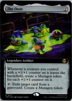 The Ooze (Extended Art) R Teenage Mutant Ninja Turtles 277 NM Foil Magic - Image 1