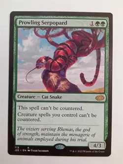 Prowling Serpopard 713 Jumpstart 2022 MTG - Image 1