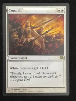 Crusades - Duel Decks: Elspeth vs Tezzeret - Rare Magic the Gathering MTG - LP - Image 1