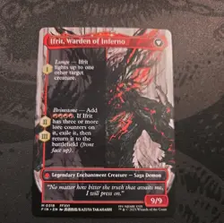 MTG Final Fantasy English Clive, Ifrit's Dominant Borderless 0318 Non-Foil - Image 4