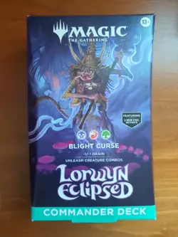 Magic Lorwyn Eclipsed Commander Deck : Blight Curse - Image 1