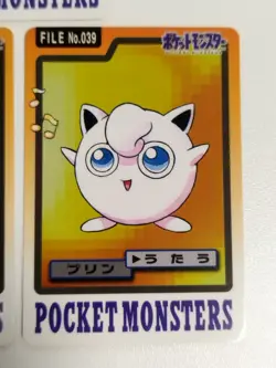 1997 Bandai Carddass Pokemon Cards - Jigglypuff, Wigglytuff & Clefable - eb1 - Image 3