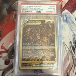 Pokemon Giratina VSTAR TCG Crown Zenith GG69/GG70 PSA 10 Gem Mint - Image 1