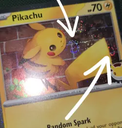 DOUBLE WHOLE SWIRL 🌀💫 NM Pikachu 051/162 30th Anniversary Stamped Pokemon Card - Image 1