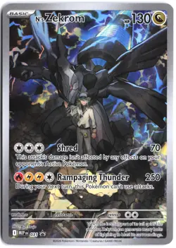 N's Zekrom 031 Holofoil Promo Mega Evolution Promo Pokemon - Image 1