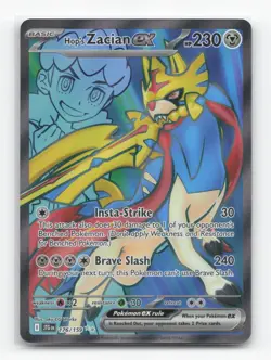 Pokemon TCG - Hop's Zacian ex 176/159 Ultra Rare Journey Together - Image 1
