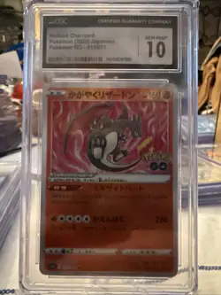 Radiant Charizard 011/071 S10b: Pokemon GO Holo (Japanese) - Image 2