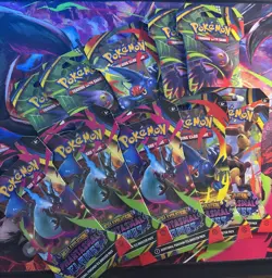 Pokemon Mega Evolution Phantasmal Flames Sleeved Booster Pack - Lot Of 10 - Image 1