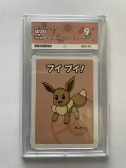 Eevee 2019 Old Maid Japanese Babanuki Pokemon Centre Exclusive ACE 9 Mint - Image 1