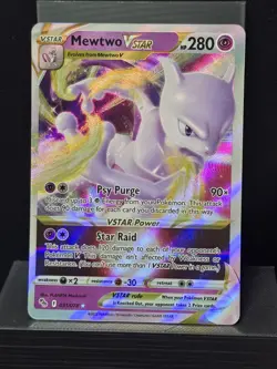 Pokemon Mewtwo VSTAR 031/078 Pokemon GO Ultra Rare Holo Foil Near Mint - Image 2