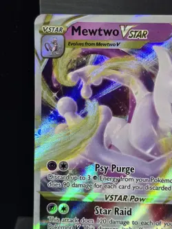 Pokemon Mewtwo VSTAR 031/078 Pokemon GO Ultra Rare Holo Foil Near Mint - Image 5