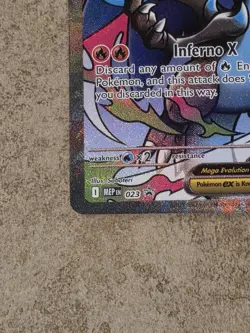 [ NM ] Mega Charizard X EX 023 MEP Full Art Holo EX Promo Pokemon Card - Image 4