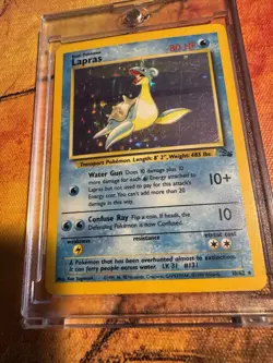 Lapras Holo | Fossil Set WOTC | Vintage Pokemon Card - Image 1